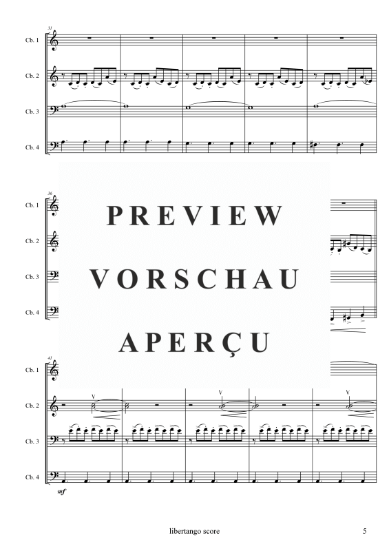 gallery: Libertango, , Double Bass Quartet