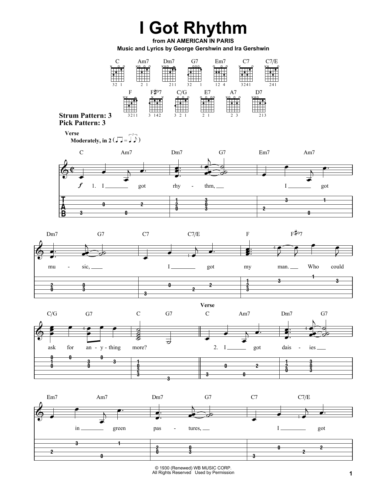 Produktbild zu: I Got Rhythm