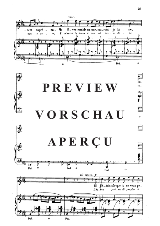 gallery: Sérénade toscane Op. 3 No.2 , , (Gesang mittel + Klavier)