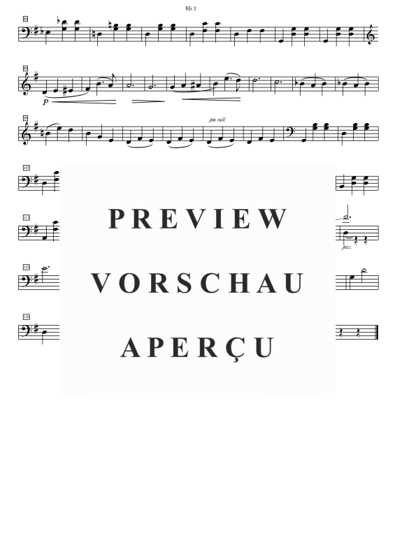 gallery: Liebestraum nach dem Balle - Walzer, , Double Bass 1 and 2 Single Parts