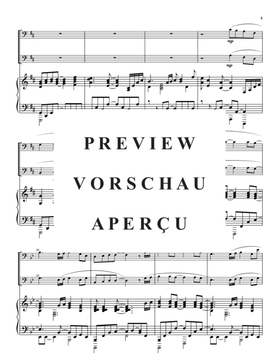 Product gallery: Page 6 of 18 Azure Dawn , , (2x Baritone/Posaune + Klavier)