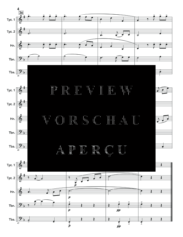 Produktgalerie: Seite 8 von 11 Cavalleria Rusticana, , (Blechbläser Quintett)
