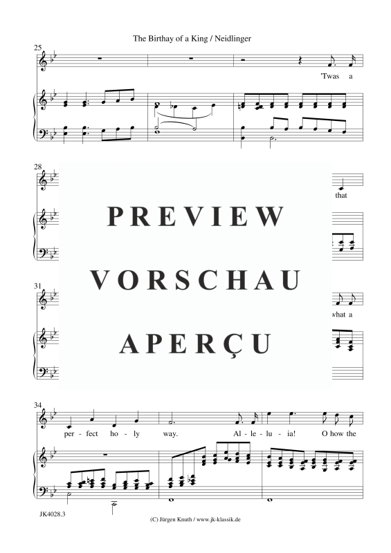 gallery: The Birthay of a King, , (Gesang S/T und Klavier)