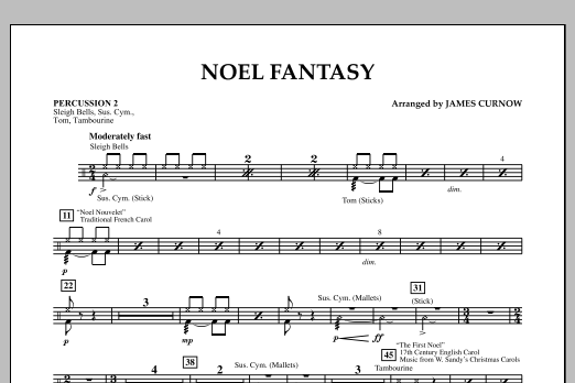 Produktbild zu:  Noel Fantasy - Percussion 2 - 