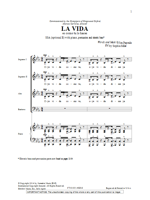 Produktbild zu: La Vida