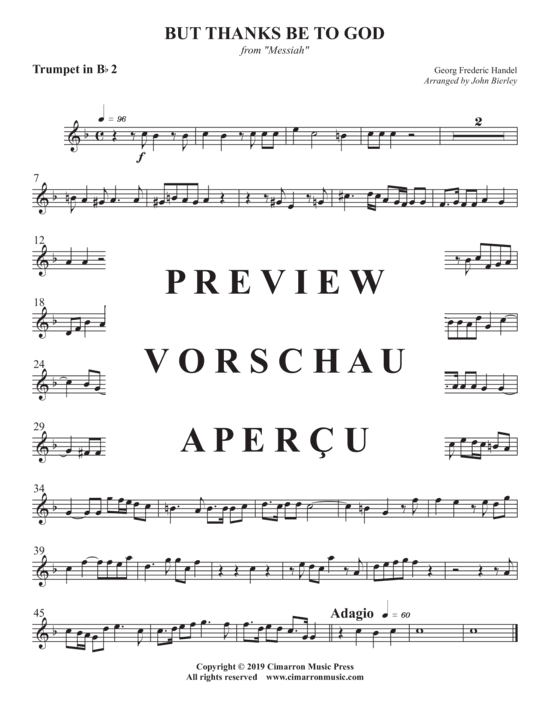 Produktgalerie: Seite 7 von 10 But Thanks Be To God , , (Blechbläser Quintett)