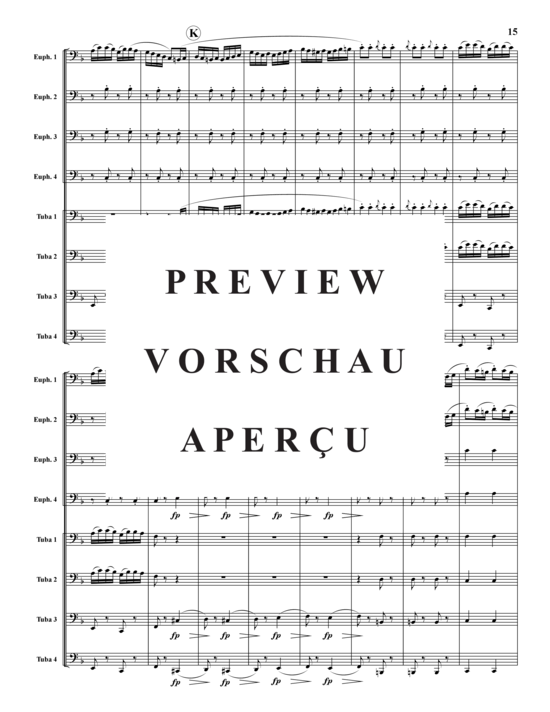 Produktgalerie: Seite 16 von 21 Ouvertüre Die schöne Galathee , , (Tuba Ensemble)