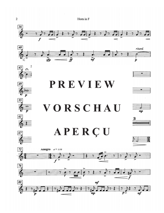 Produktgalerie: Seite 21 von 21 Cascades , , (Blechbläserquintett)