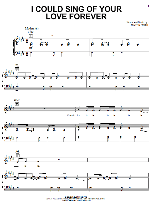 Produktbild zu: I Could Sing Of Your Love Forever