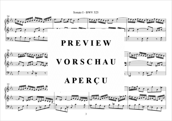 gallery: Sonata I BWV 525 , , (Orgel Solo)