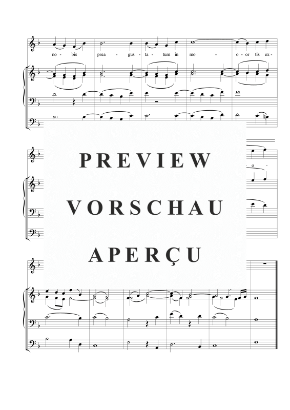 Product gallery: Page 4 of 4 Ave verum corpus KV 618, , Singing and organ