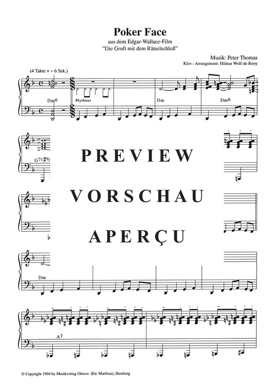 Product gallery: Page 4 of 7 Poker Face , , Piano Solo