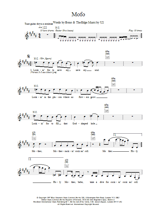 Produktgalerie: Seite 1 von 1 Mofo, U2, Melodieinstrument