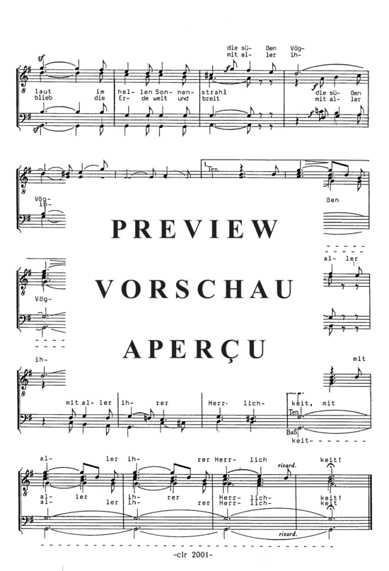 gallery: Sommerlied  , , (Männerchor)