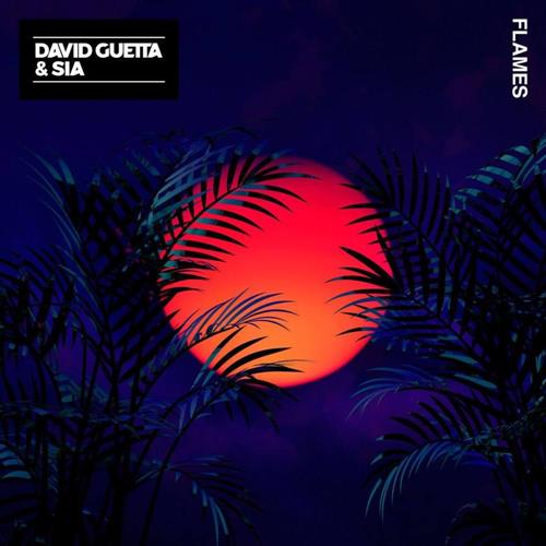 cover: Flames, Sia, David Guetta