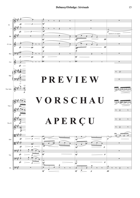 Product gallery: Page 20 of 21 Sérénade for violin and 17 instruments , , (Ensemble + Solo Violin)