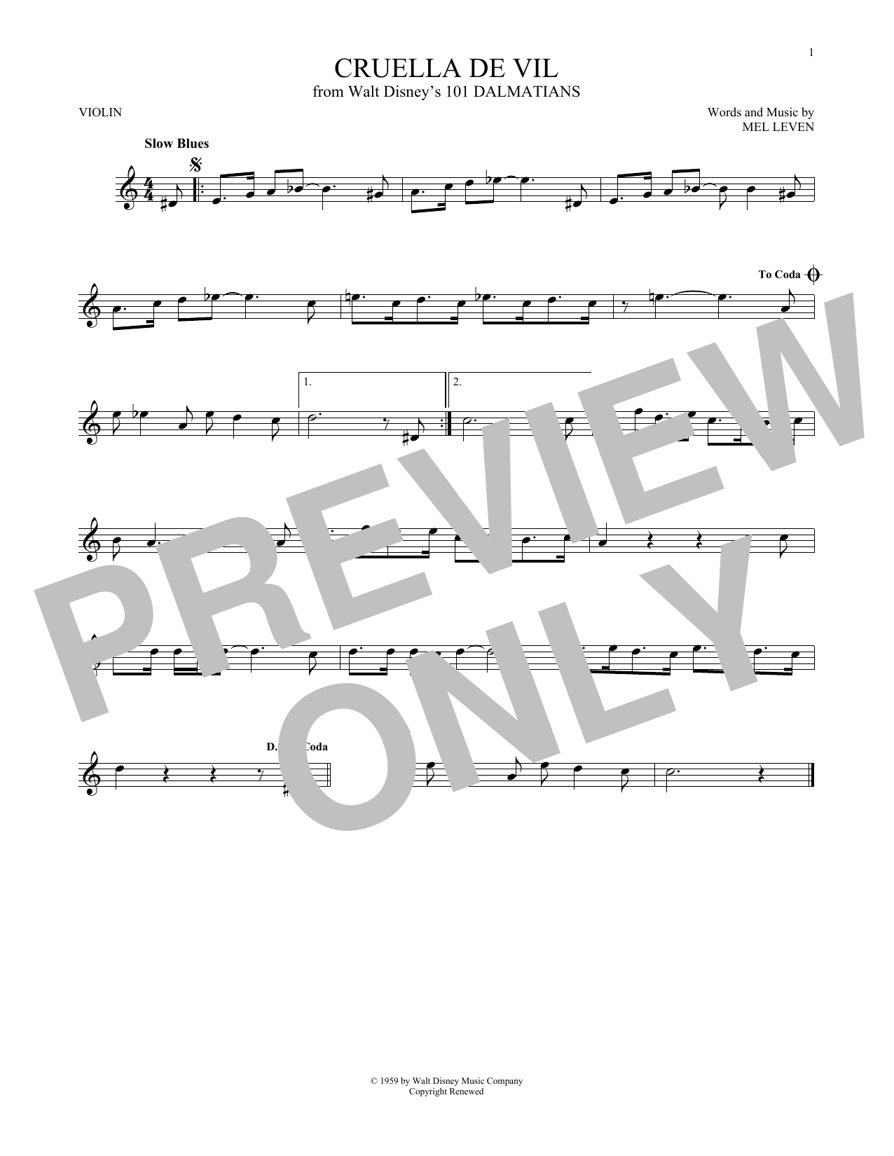 Product gallery: Page 1 of 1 Cruella De Vil (from 101 Dalmations), Mel Leven