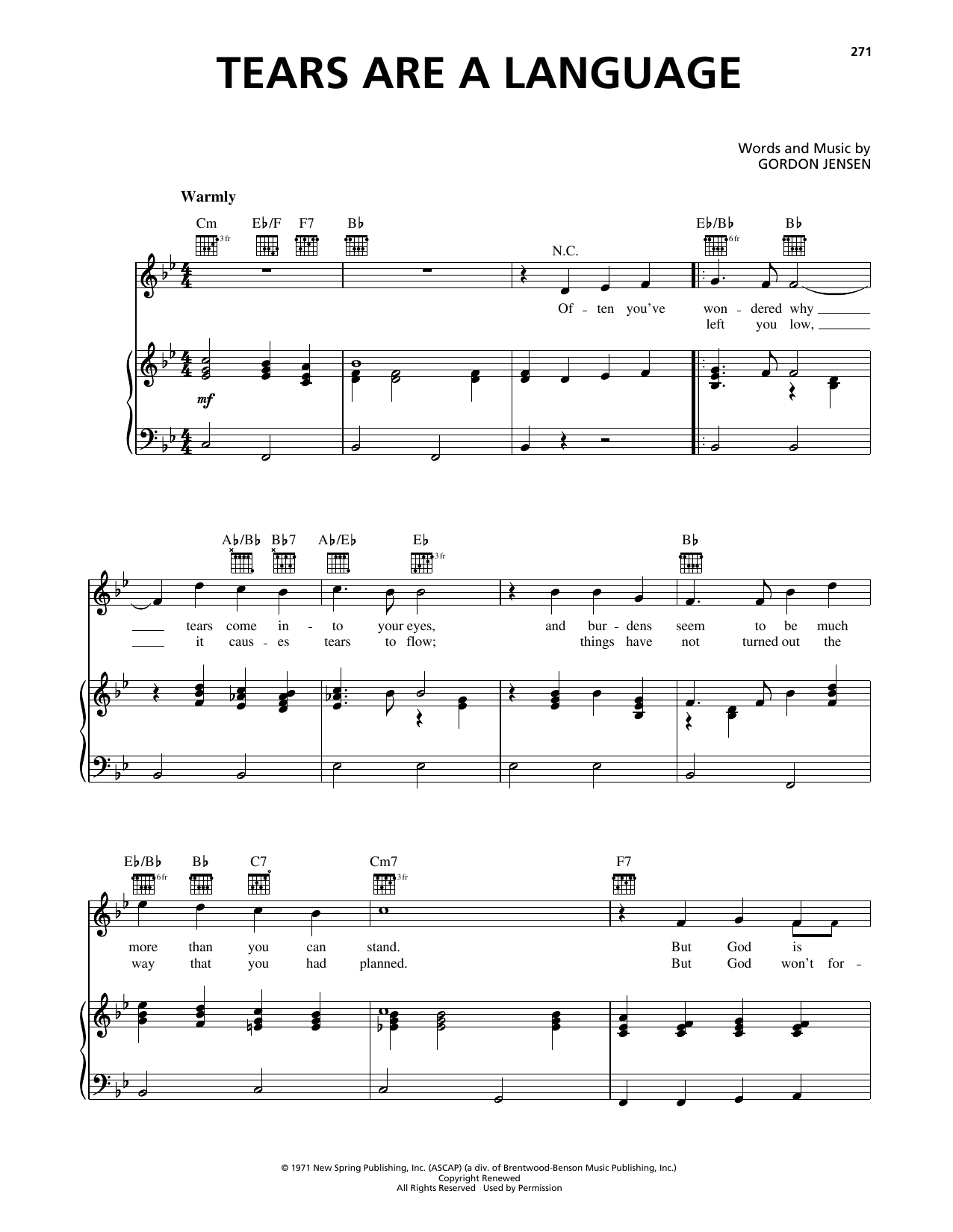 Produktbild zu: Tears Are A Language