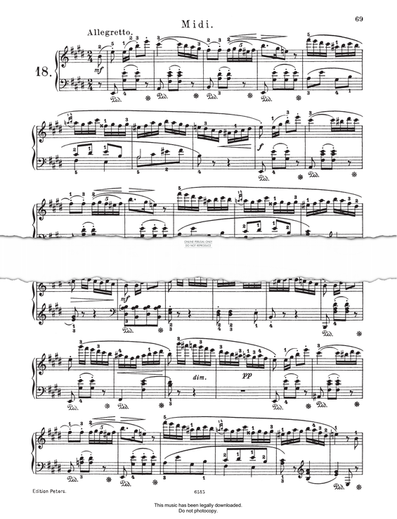 Product picture to: Nocturne No.18 in E Major