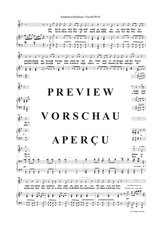 gallery: Epiphanias/Epiphany Lied Nr.48 , , (Klavier + Gesang)
