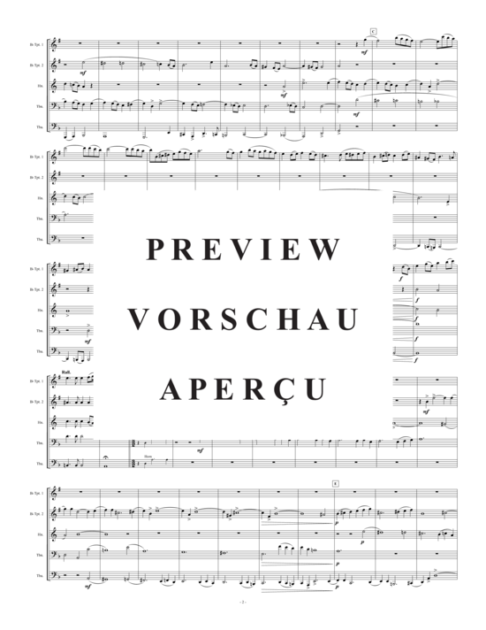 Produktgalerie: Seite 3 von 15 Canzona in D-Moll , , (Blechbläserquintett)