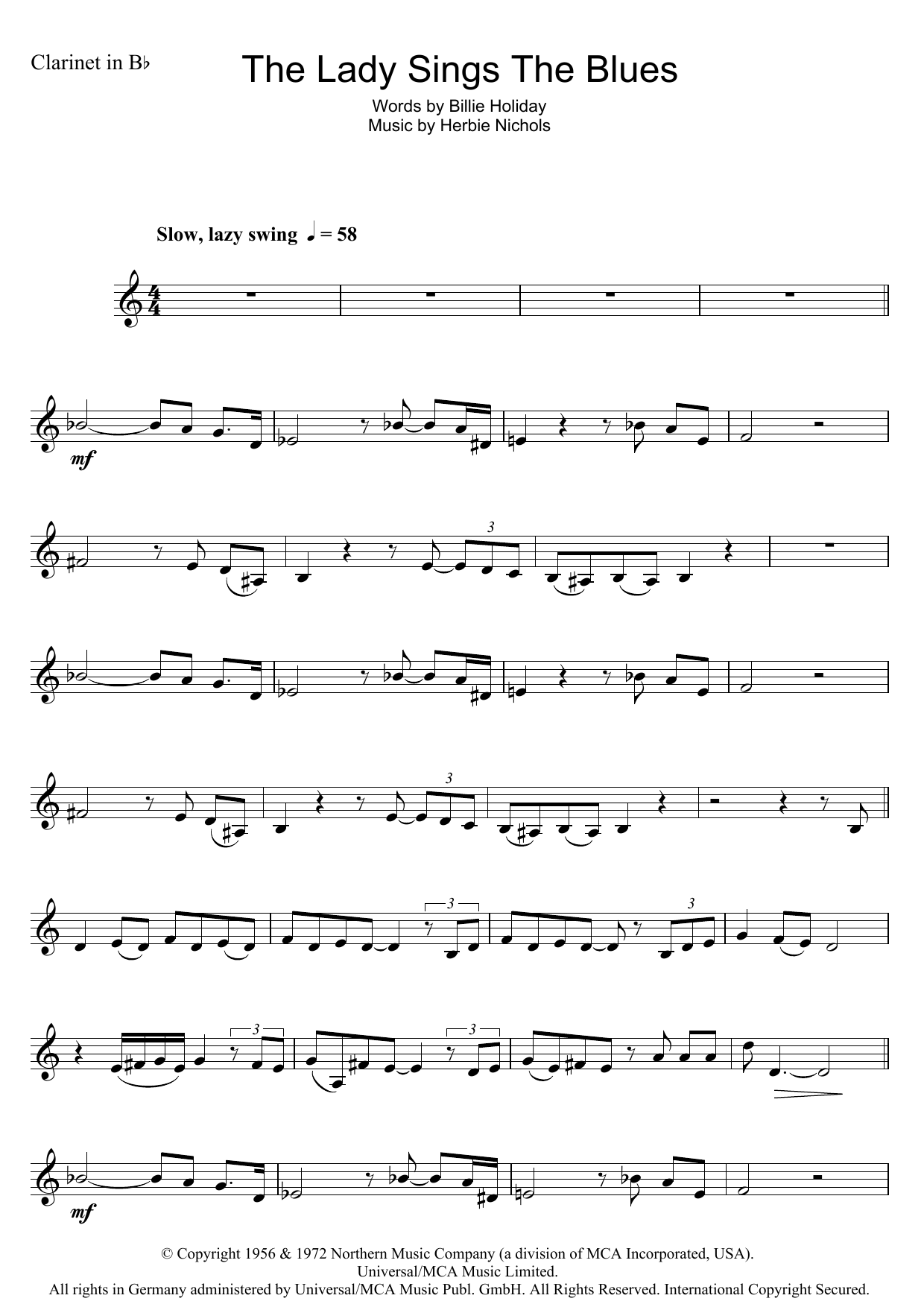 Product gallery: Page 1 of 1 The Lady Sings The Blues, Billie Holiday