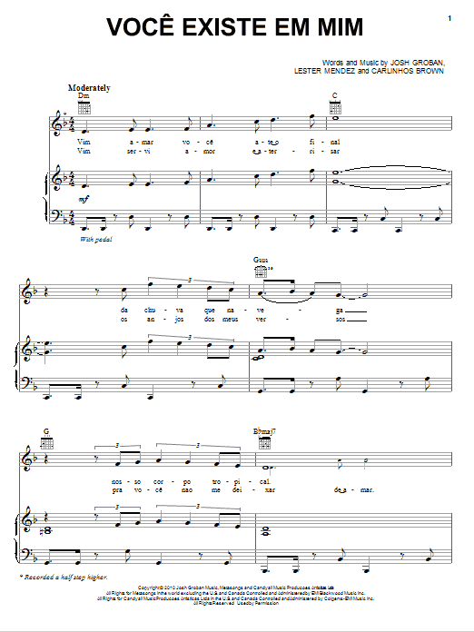 Produktbild zu: Voce Existe Em Mim