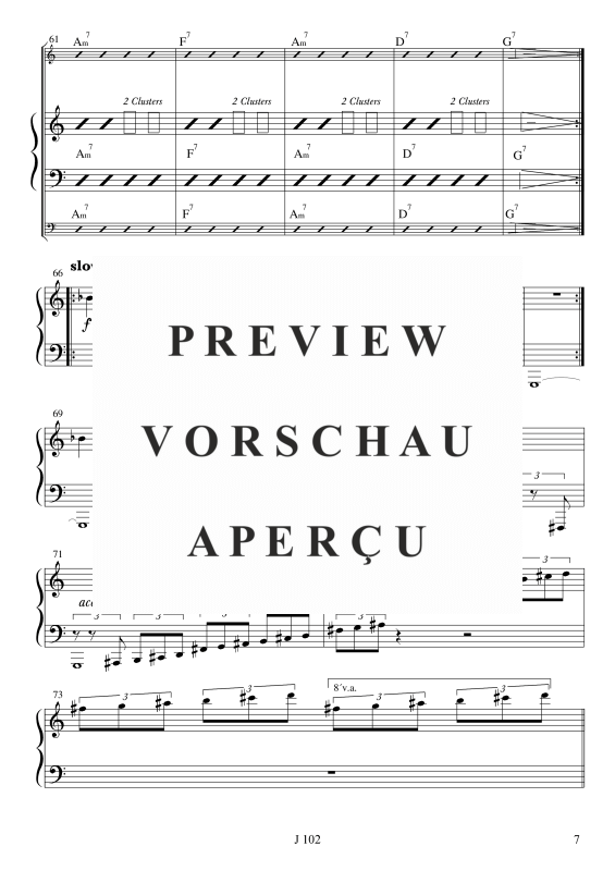 gallery: Man on the Street, , Melodiestimme in C/B/Es, Klavier und Kontrabass