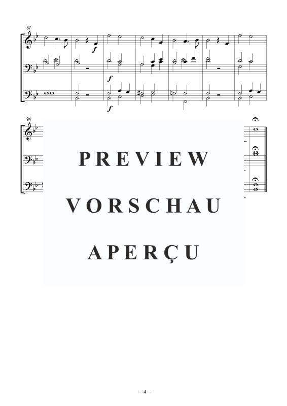 Produktgalerie: Seite 5 von 9 Der Herr hat des Tages verheißen seine Güte, , Posaunenchor