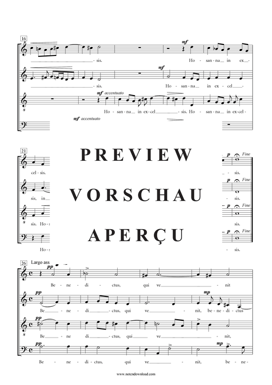 Produktgalerie: Seite 20 von 21 Messe , , (Gemischter Chor SATB)
