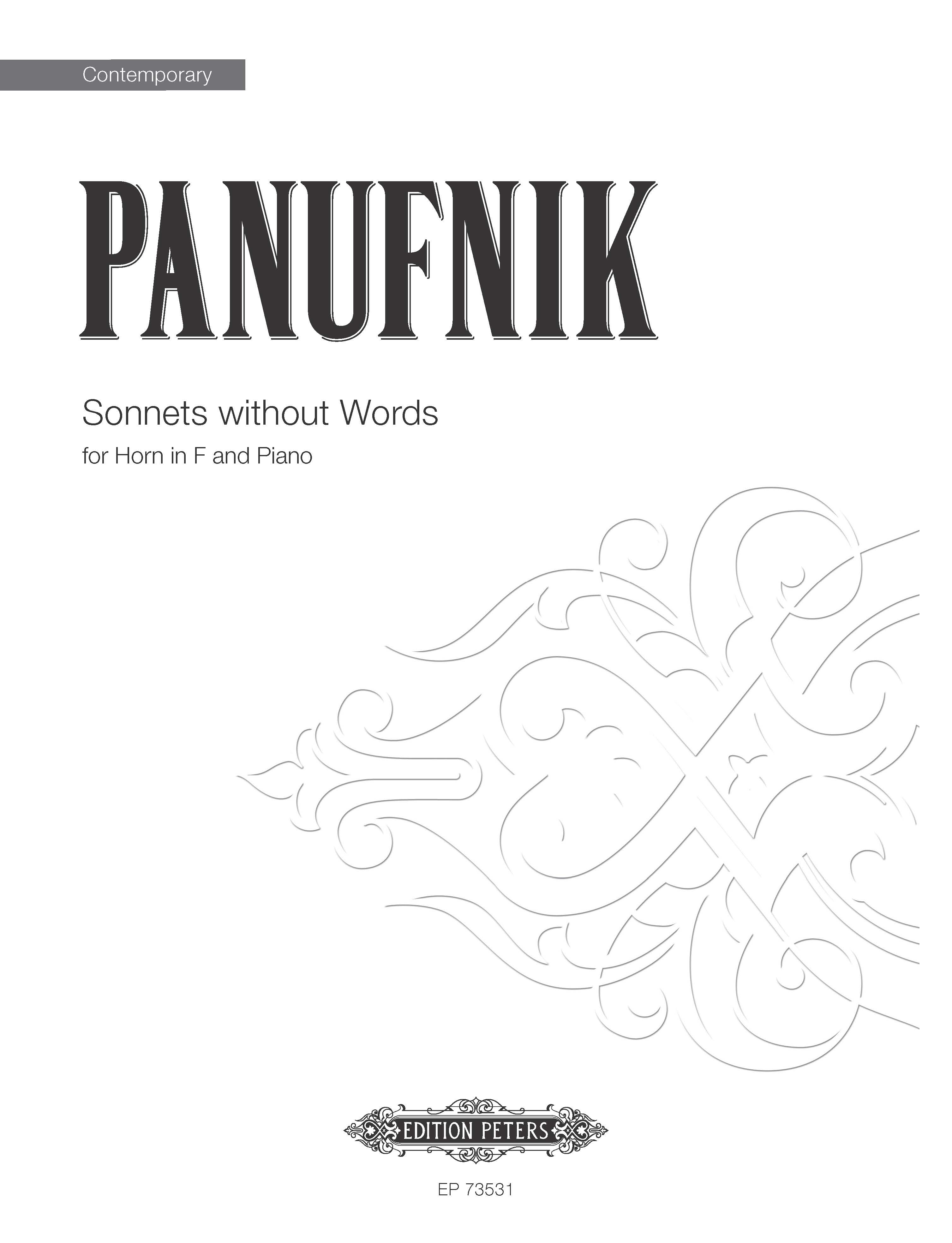 Produktbild zu: Sonnets without Words (Score & Parts)
