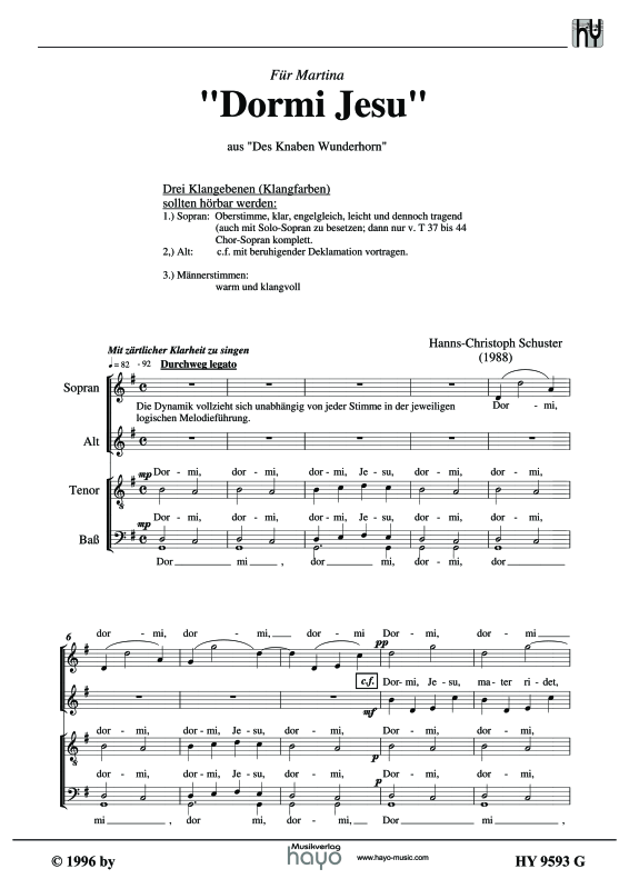 Product gallery: Page 1 of 9 Dormi Jesu, , (female choir SSAA)