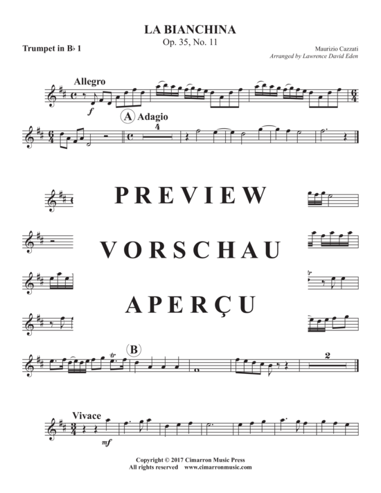 Produktgalerie: Seite 8 von 17 La Biacnhina , , (Blechbläserquintett)