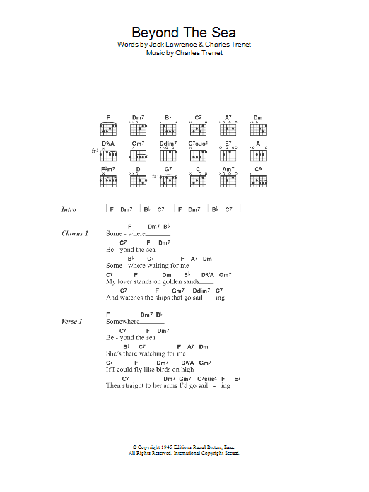 Produktgalerie: Seite 1 von 1 Beyond The Sea, Bobby Darin, Gitarre