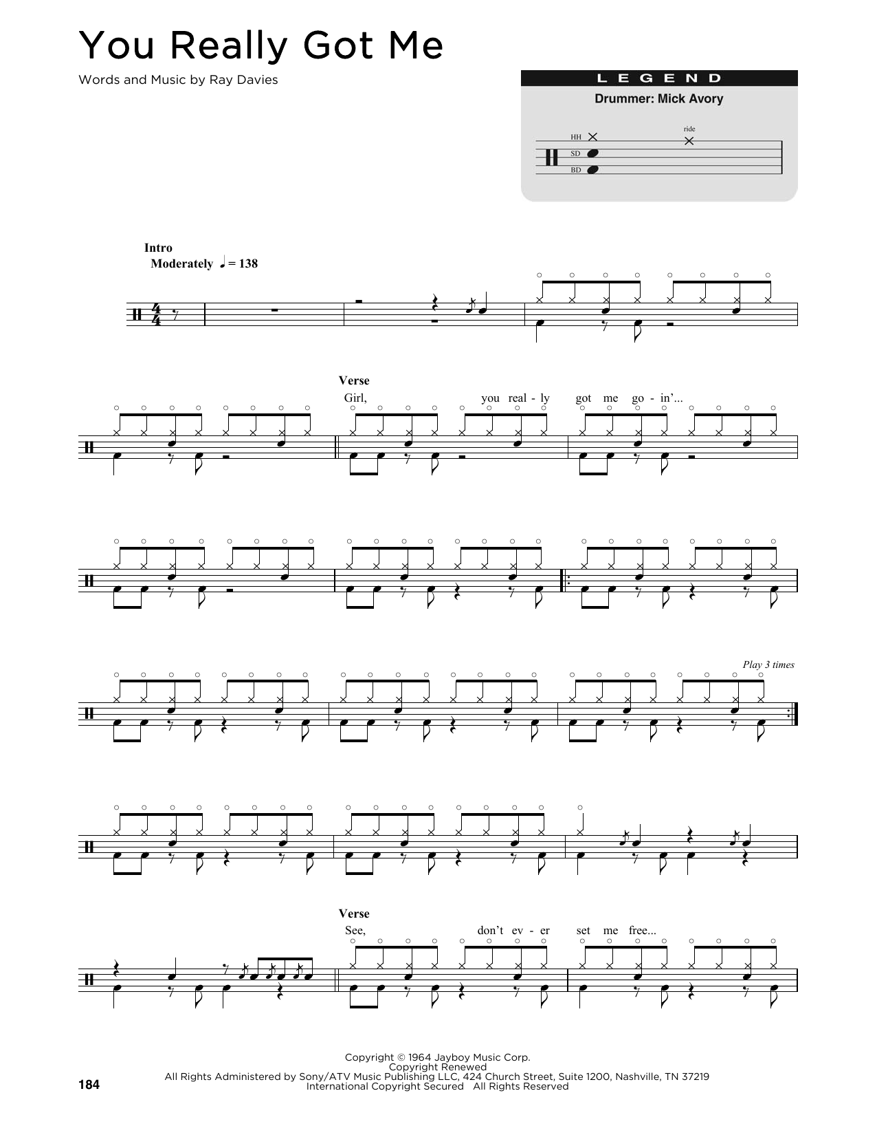 Product gallery: Page 1 of 1 You Really Got Me, The Kinks