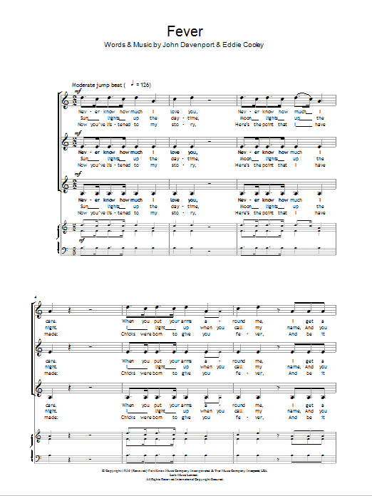 Produktgalerie: Seite 1 von 1 Fever, Peggy Lee, Chor