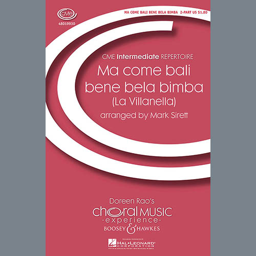 Product picture to: Ma Come Bali Bela Bimba (La Villanella)