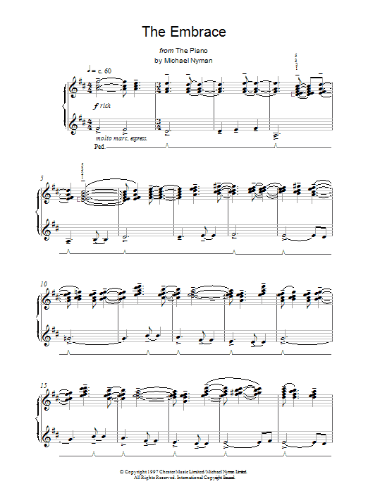 Product gallery: Page 1 of 1 The Embrace, Michael Nyman