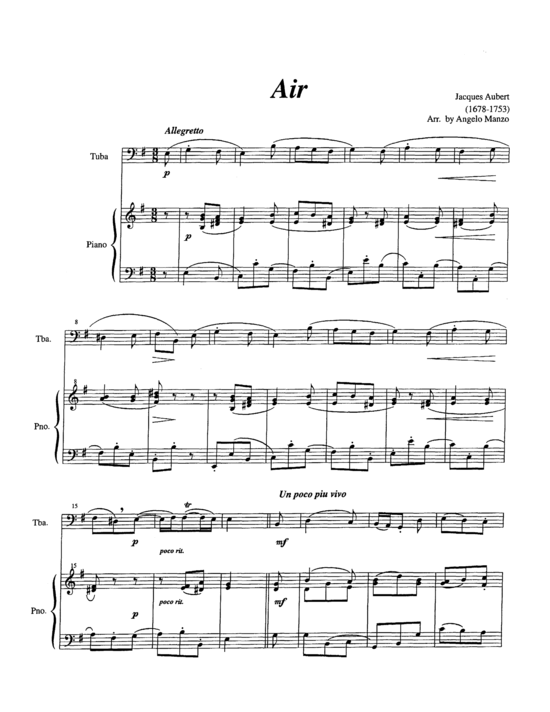 Produktbild zu: Air Jacques Auber
