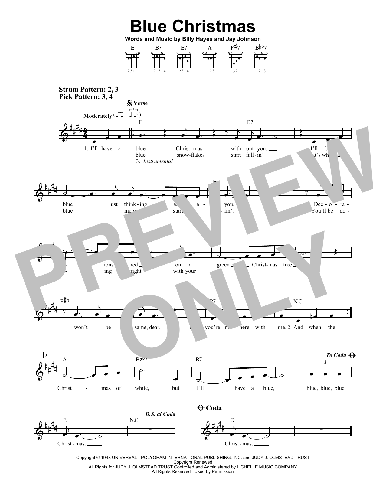 Product gallery: Page 1 of 1 Blue Christmas, Elvis Presley