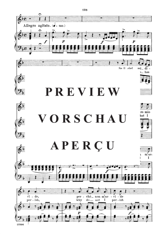 Product gallery: Page 6 of 13 Se il ciel mi divide, Parisotti, Alessandro, Medium Voice and Piano