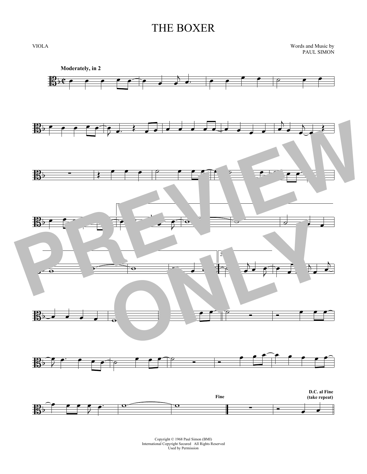 Product gallery: Page 1 of 1 The Boxer, Simon & Garfunkel