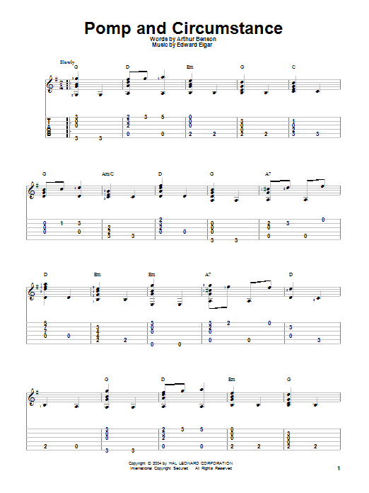 Produktbild zu: Pomp And Circumstance