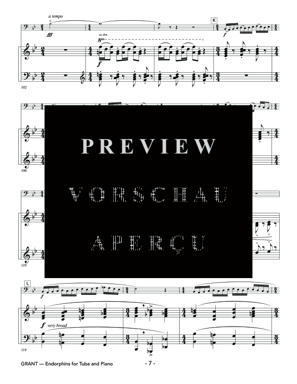 Product gallery: Page 11 of 11 Endorphins, , (tuba and piano)