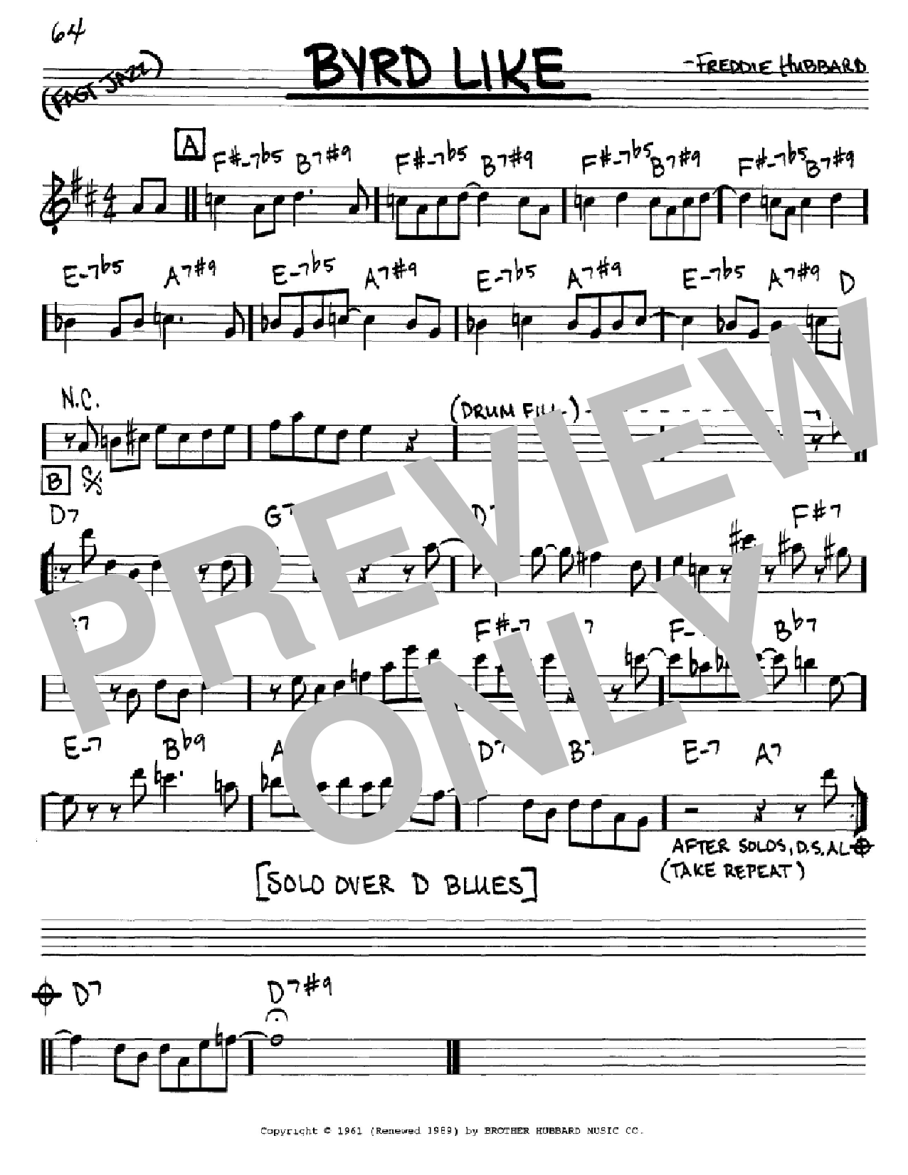 Produktbild zu: Byrd Like