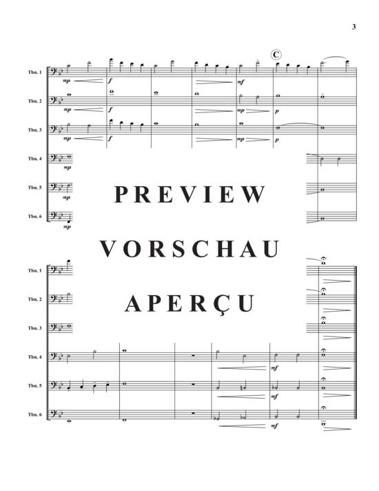 Product gallery: Page 4 of 10 Hymne für Posaunen , , (Trombone ensemble)