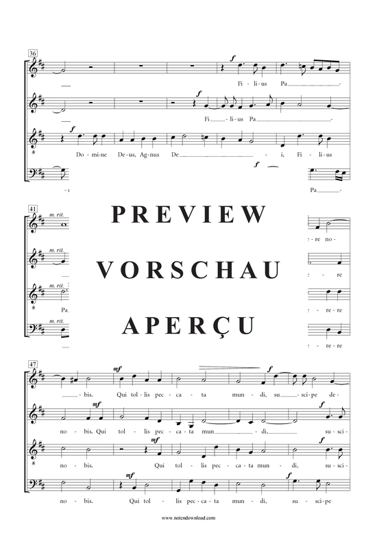 Produktgalerie: Seite 6 von 21 Messe , , (Gemischter Chor SAATB)