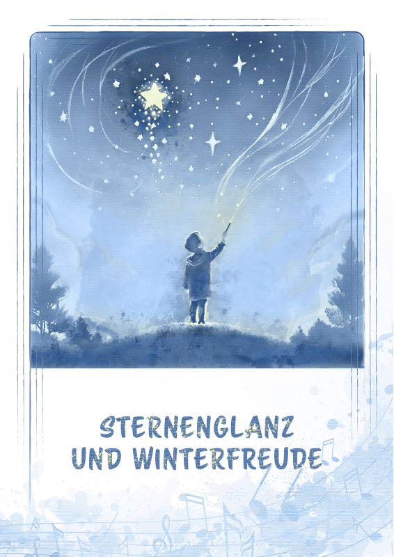 Produktbild zu: Sternenglanz und Winterfreude - Winterliche Weihnachtslieder für Kinder