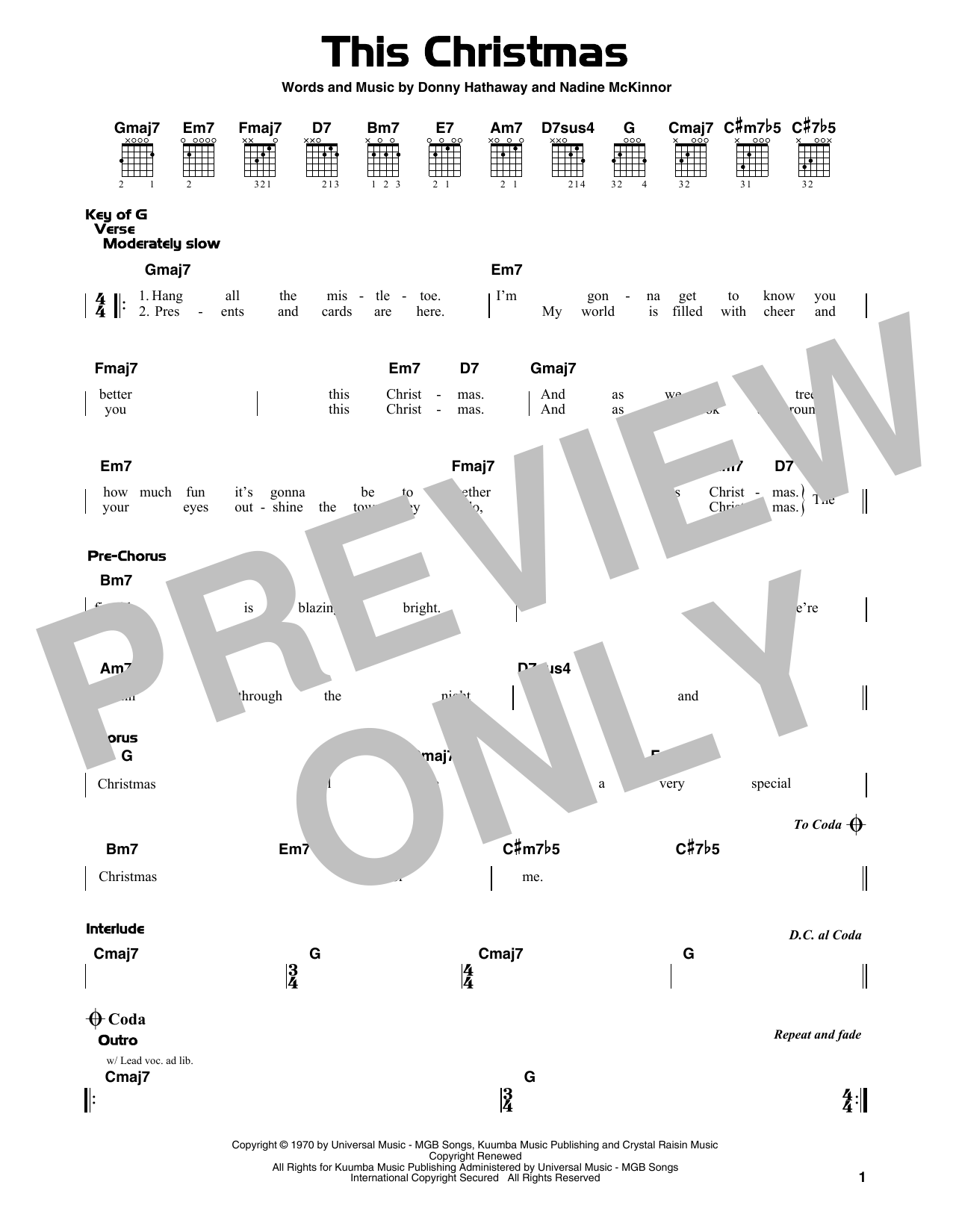 Product gallery: Page 1 of 1 This Christmas, Donny Hathaway