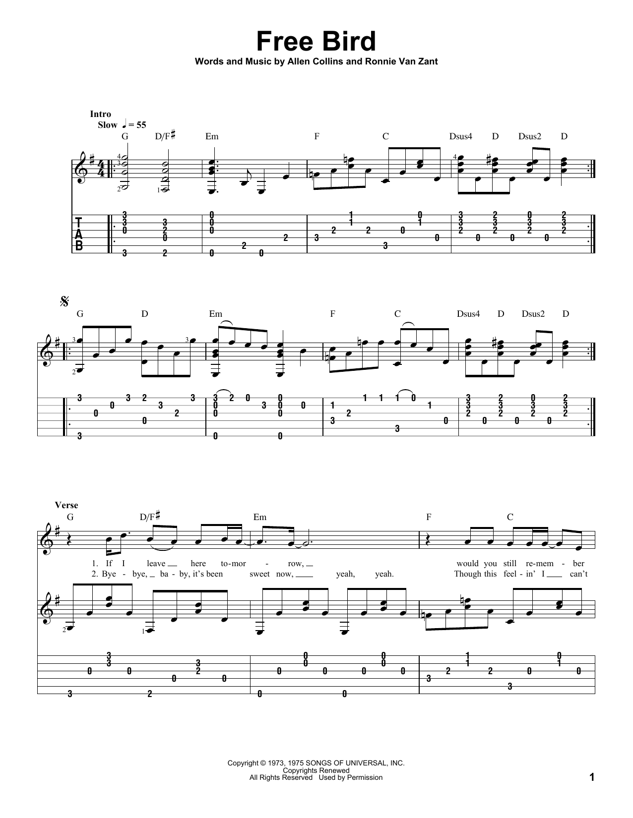 Produktbild zu: Free Bird